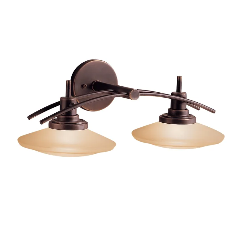 Structures Collection Structures 2 light Halogen Bath Light - NI (Brushed Nickel)