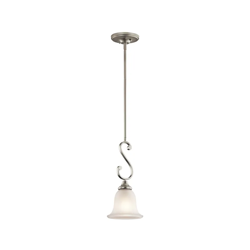 Monroe Collection Mini Pendant 1Lt NI (Brushed Nickel)