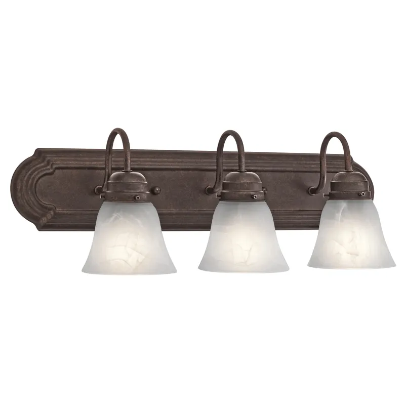 3 Light Bath Light - TZ (Tannery Bronze)