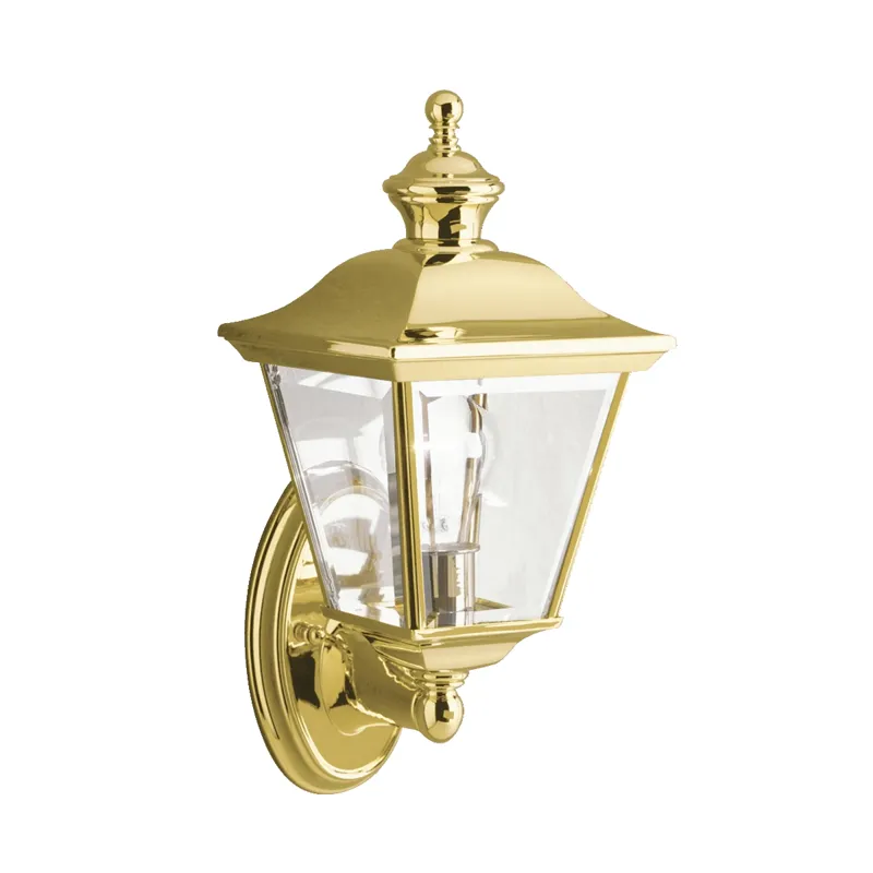 Bay Shore Collection Outdoor Wall 1Lt (Polished Brass)