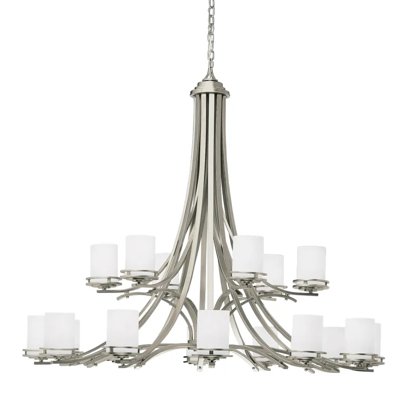 Hendrik Collection Hendrik 18 Light 2 Tiered Chandelier - OZ (Olde Bronze)