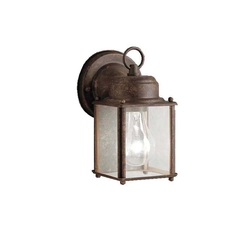 New Street 8.25" 1 Light Wall Light - Tannery Bronze