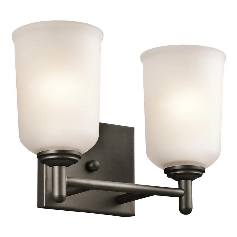 Shailene Collection Shailene 2 Light Bath Light - Olde Bronze OZ (Olde Bronze)