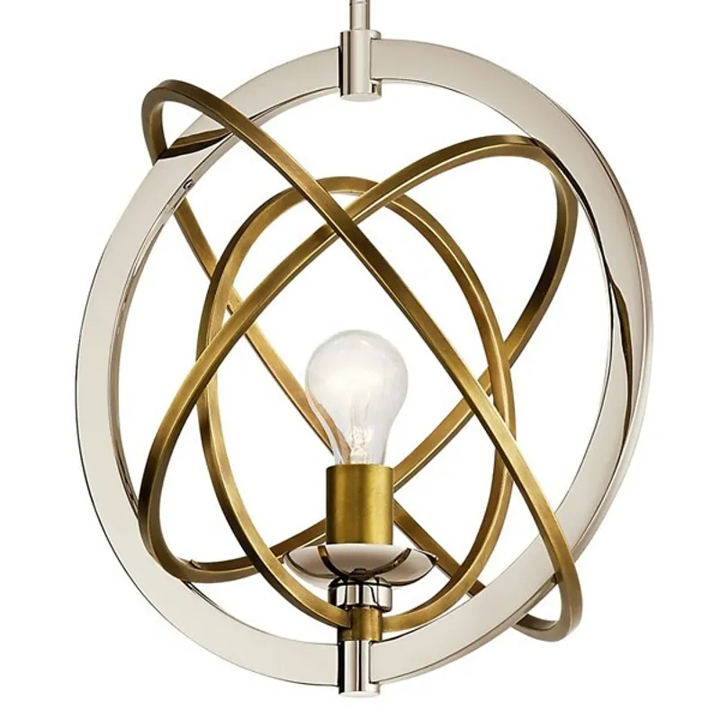 Ibis Small Pendant - Polished Nickel