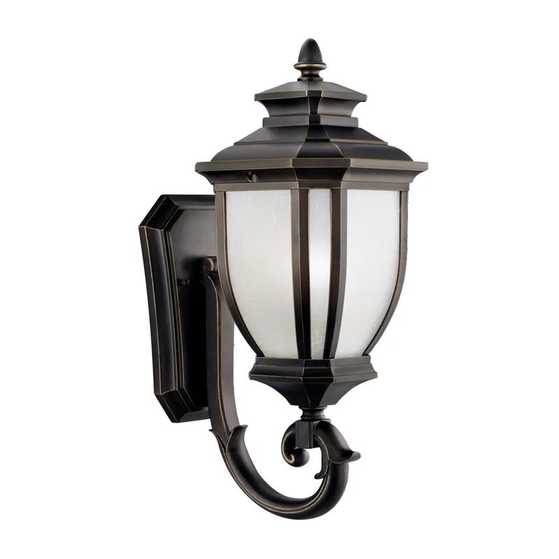 Salisbury Collection Outdoor Wall 1Lt RZ (Rubbed Bronze)