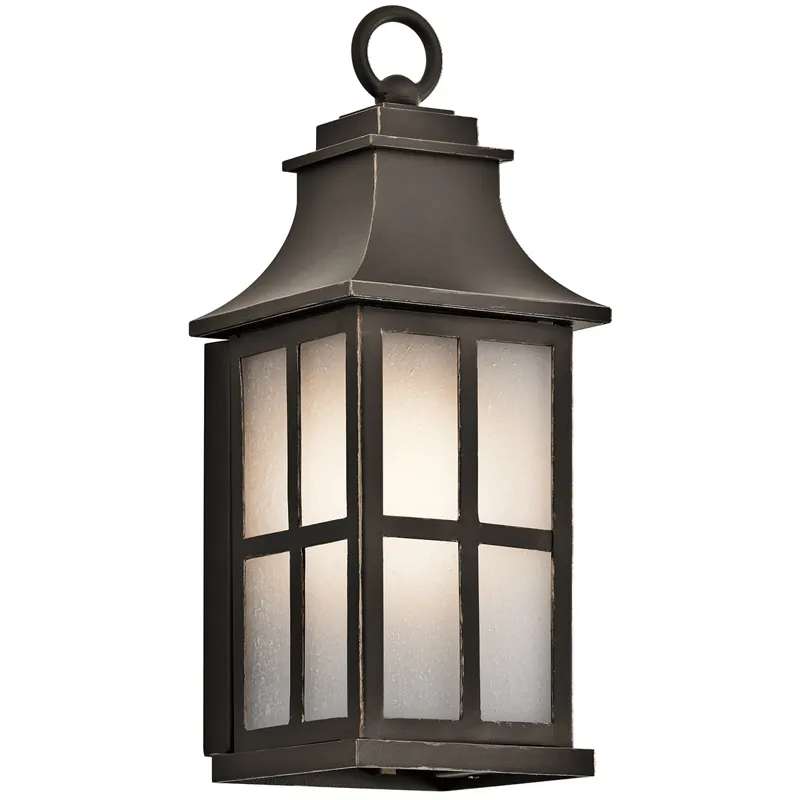 Pallerton Way Collection Pallerton Way 1 Light Small Outdoor Lantern - OZ O (Olde Bronze)