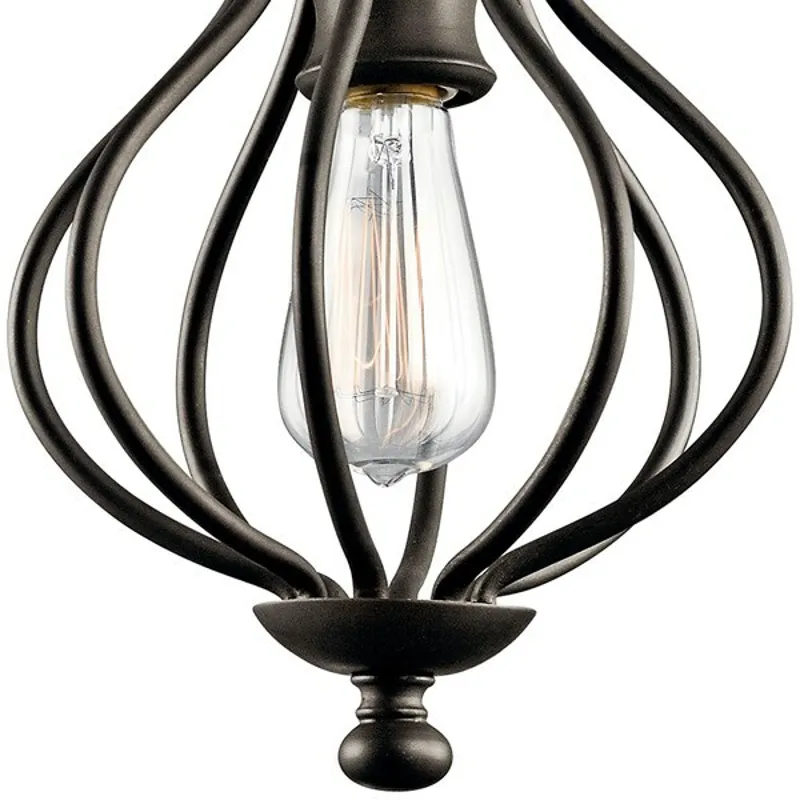 Kensington&trade; 1 Light Mini Pendant Olde bronze