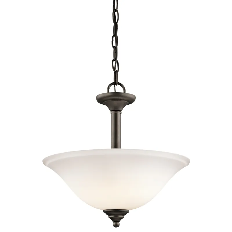 Armida Collection Armida 2 Light Semi Flush/Inverted Pendant - OZW (Olde Bronze)