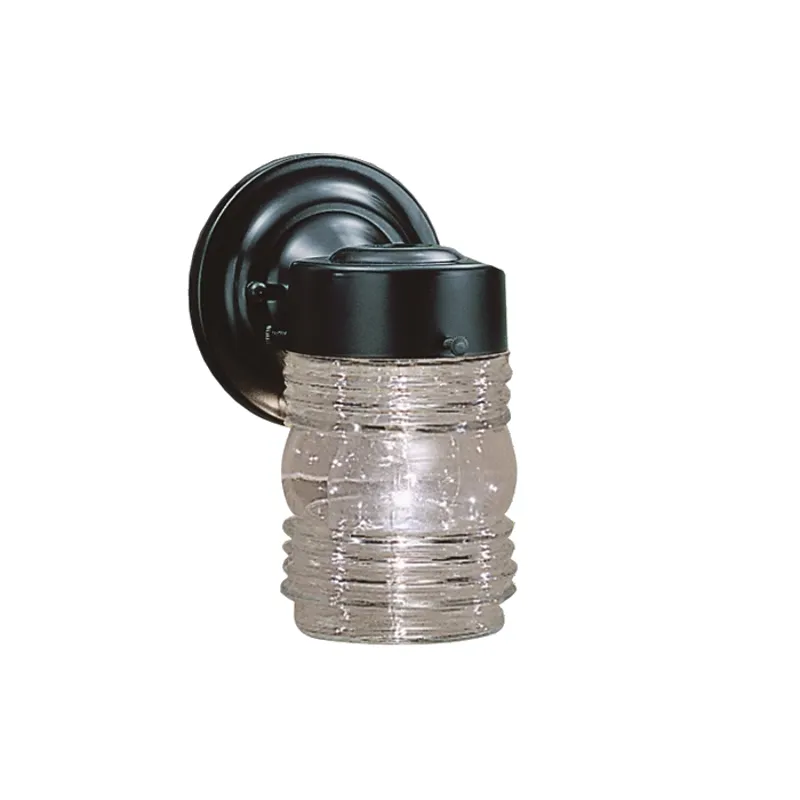 Outdoor Miscellaneous Collection Outdoor Wall 1Lt (Black (Painted))