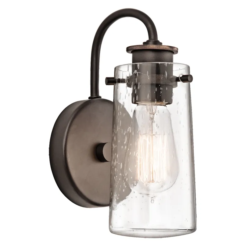 Braelyn Collection Braelyn 1 Light Wall Sconce - Olde Bronze (Olde Bronze)