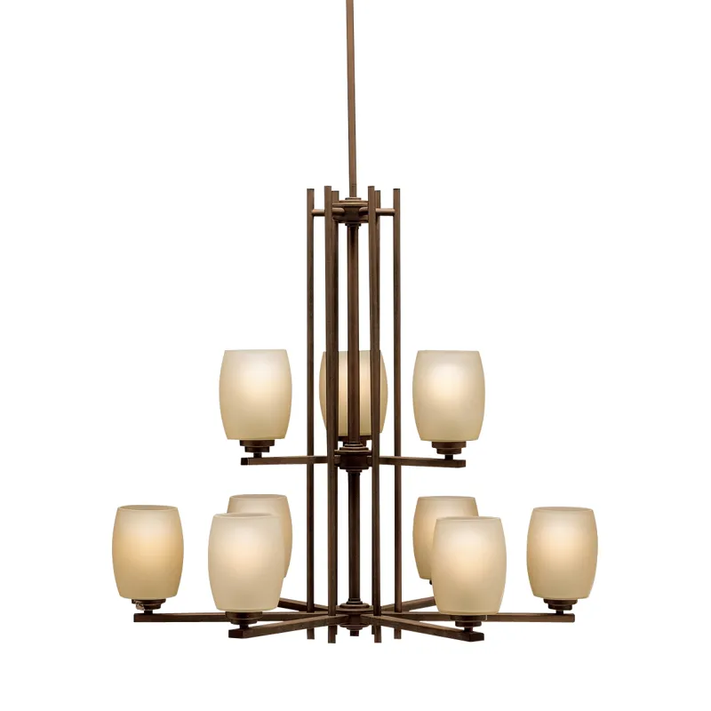 Eileen Collection Chandelier 9Lt (Olde Bronze)