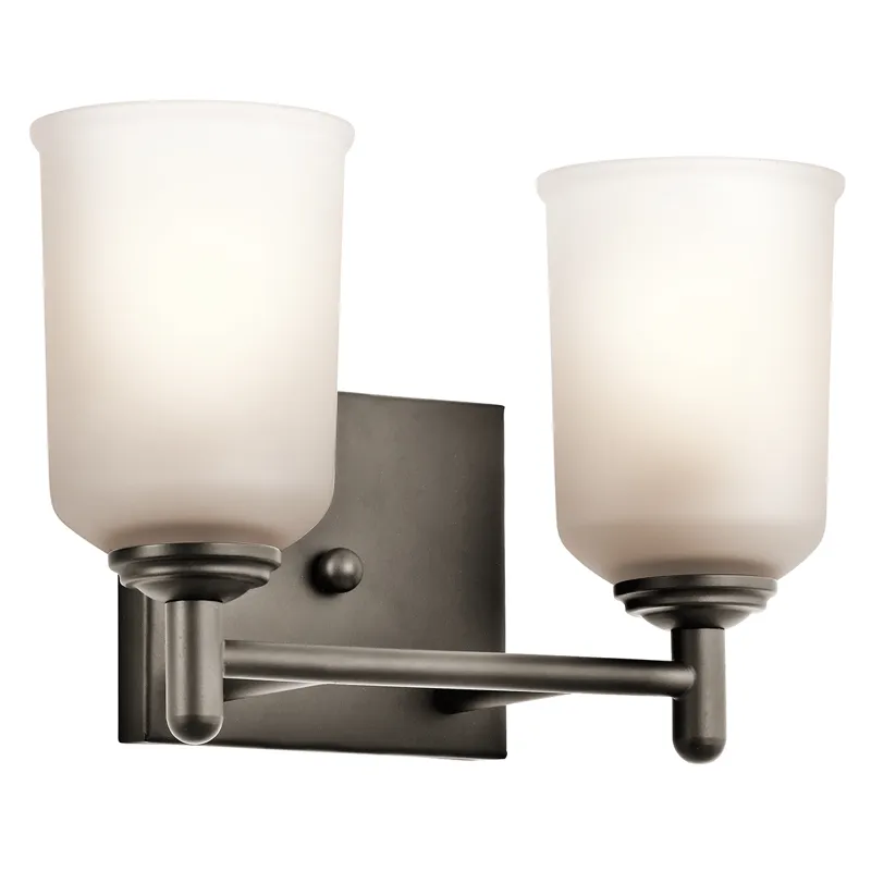Shailene Collection Shailene 2 Light Bath Light - Olde Bronze OZ (Olde Bronze)