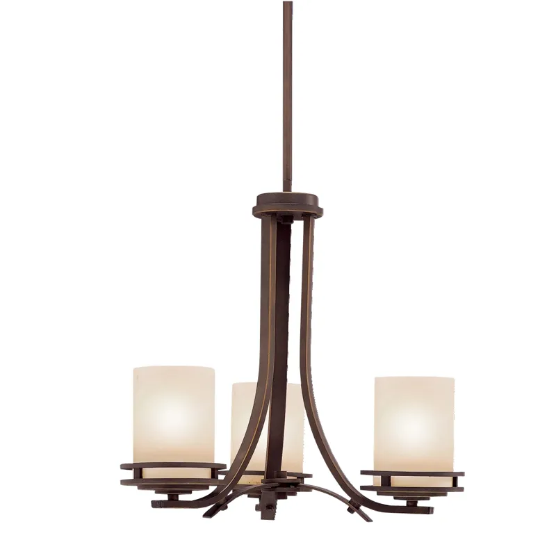 Hendrik Collection Hendrik 3 Light Chandelier - Olde Bronze (Olde Bronze)