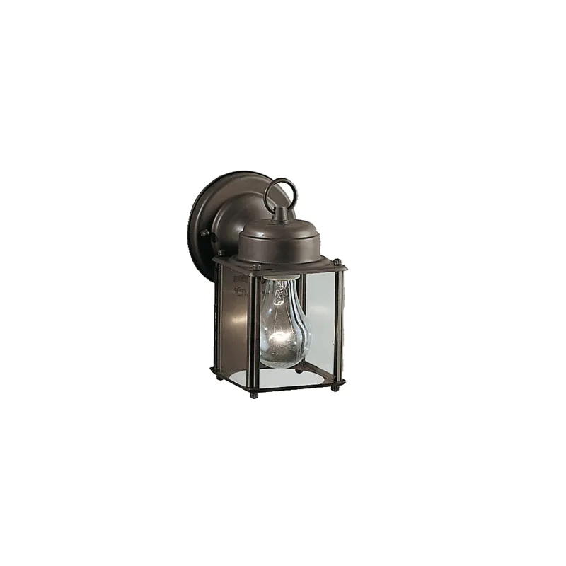 1 Light Outdoor Wall Light - Olde Bronze (Olde Bronze)