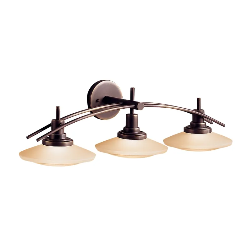 Structures Collection Structures 3 light Bath Light - Brushed Nickel (Brushed Nickel)