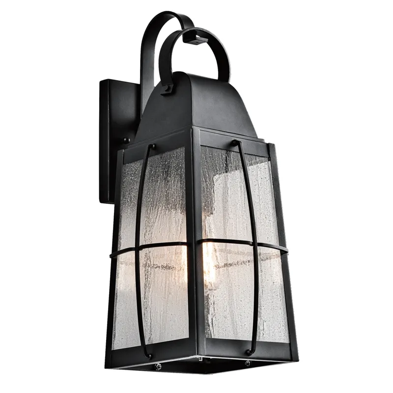 Tolerand Collection Tolerand 1 Light Outdoor Wall Light - Textured Bla (Textured Black)