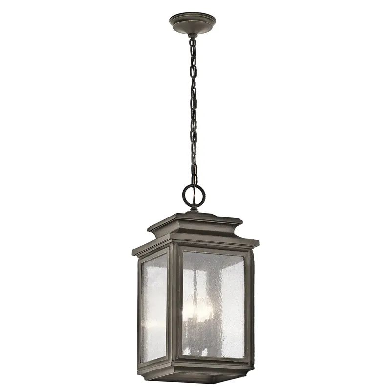 Wiscombe Park Collection Wiscombe Park 4 Light Outdoor Pendant - OZ OZ (Olde Bronze)