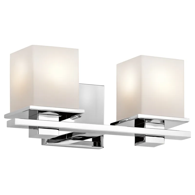 Tully Collection Tully 2 light Bath Light - Chrome CH (Chrome)