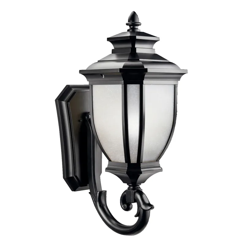 Salisbury Collection Outdoor Wall 1Lt BK (Black (Painted))