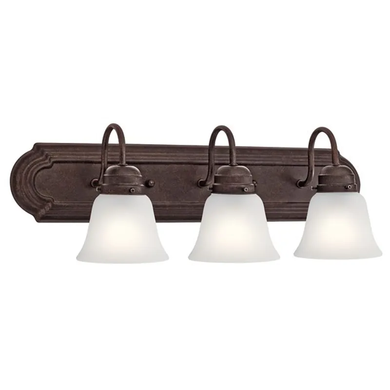 24" 3 Light Vanity Light - Tannery Bronze