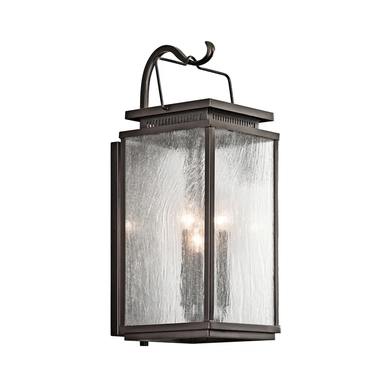 Manningham Collection Outdoor Wall 3 Light OZ (Olde Bronze)