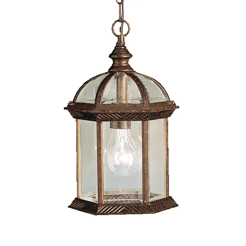 Barrie Collection Outdoor Hanging Pendant 1Lt TZ (Tannery Bronze)
