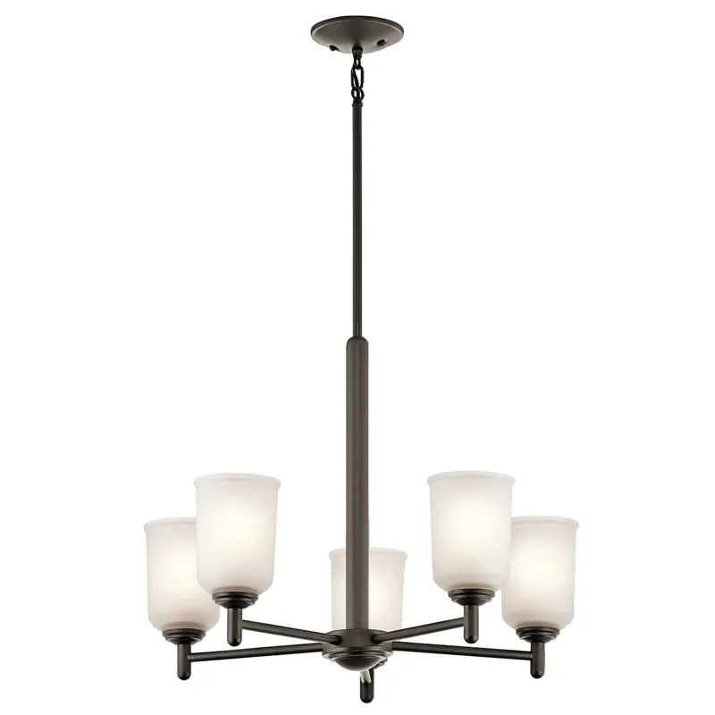 Shailene Collection Shailene 5 Light Chandelier - Olde Bronze OZ (Olde Bronze)