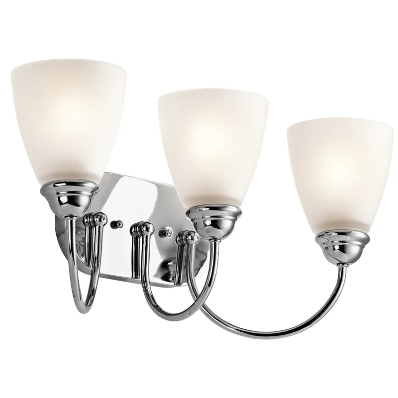 Jolie Collection Jolie 3 Light Bath Light - Chrome CH (Chrome)