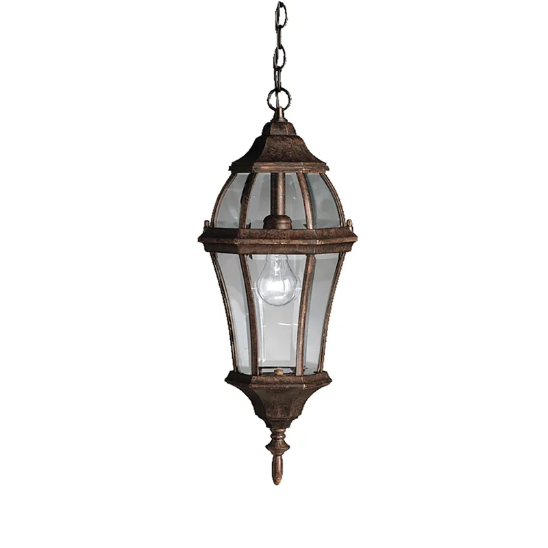 Townhouse Collection Outdoor Hanging Pendant 1Lt (Tannery Bronze)