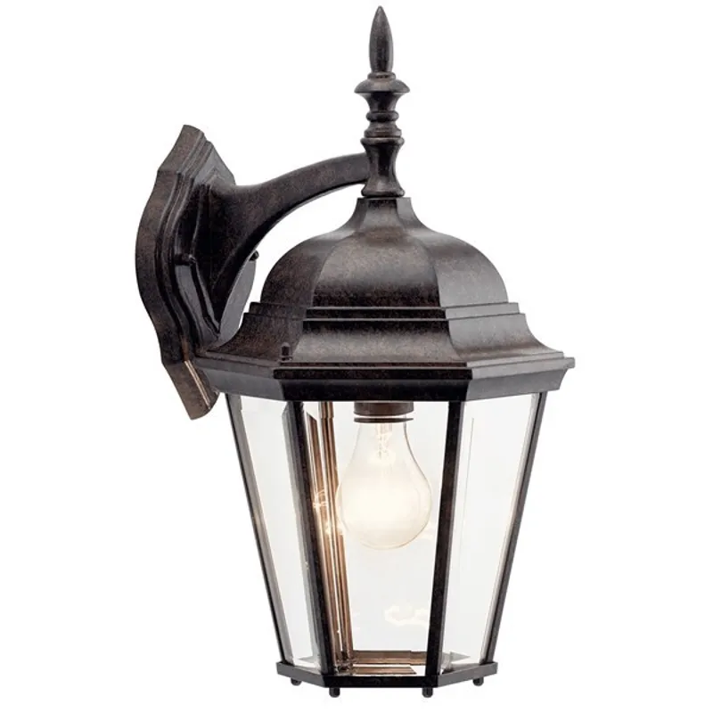 Madison 17" 1 Light Wall Light - Tannery Bronze