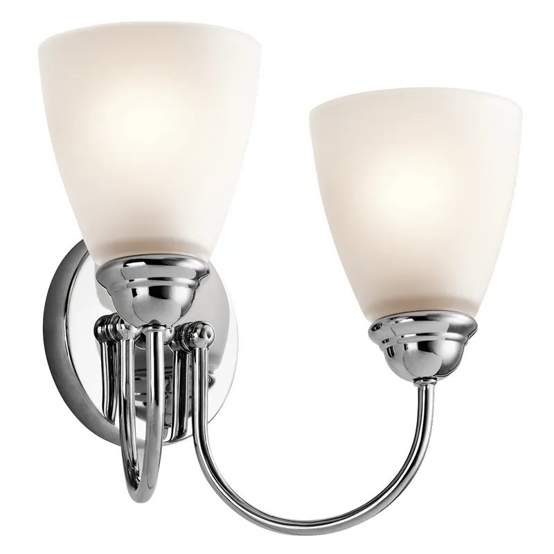 Jolie Collection Jolie 2 Light Bath Light - Chrome CH (Chrome)