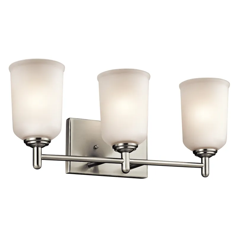 Shailene Collection Shailene 3 Light Bath Light - Brushed Nickel NI (Brushed Nickel)