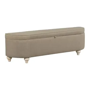Upholstery Storage Footboard And Rails - California King