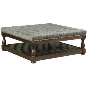 Upholstery Copeland Square Tufted Ottoman