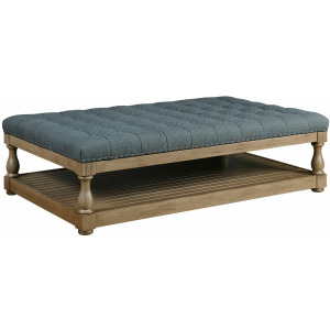 Upholstery Pearce Rectangular Tufted Ottoman