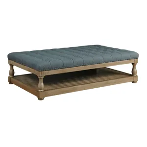 Upholstery Pearce Rectangular Tufted Ottoman