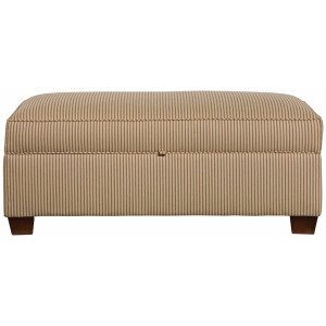 Upholstery Storage Ottoman