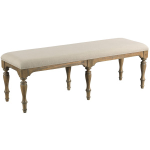 Weatherford - Heather Belmont Dining Bench Jla Fabric