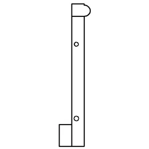 Cascade Kline Bolt On Bedrails - Queen/King