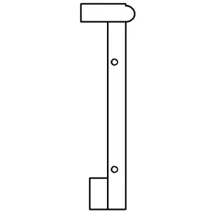 Cascade Bolt On Bedrails - California King
