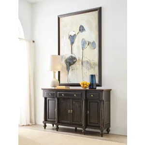 Bridgetown Harrison Credenza Black