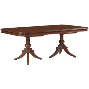 Double Pedestal Dining Table Top