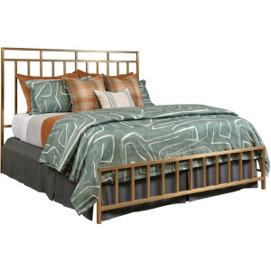 Acquisitions Aspire Metal Bed Headboard And Footboard - Queen