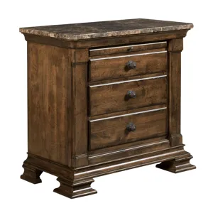 Portolone Bachelors Chest W/Marble Top