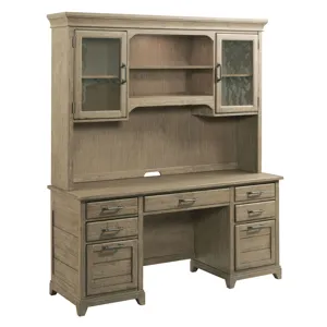 Plank Road Farmstead Credenza Hutch