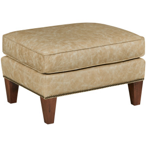 Upholstery Chapman Ottoman Leather