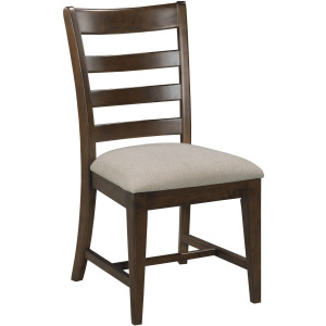 Kafe Ladder Back Chair, Mocha