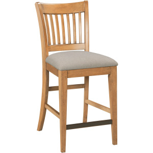 Kafe Tall Rake Back Chair, Cappuccino