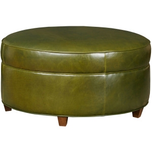 Upholstery Monroe Cocktail Ottoman Leather