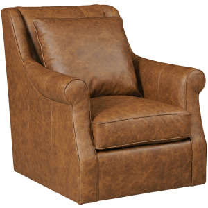 Upholstery Tate Swivel Glider Leather